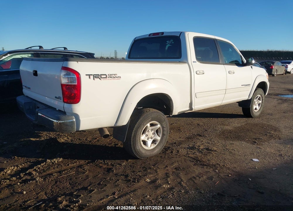 2006 TOYOTA TUNDRA SR5 V8 VIN: 5TBET34186S516221