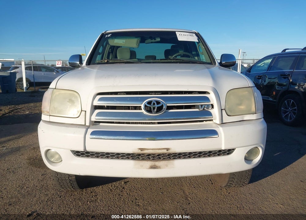 2006 TOYOTA TUNDRA SR5 V8 VIN: 5TBET34186S516221
