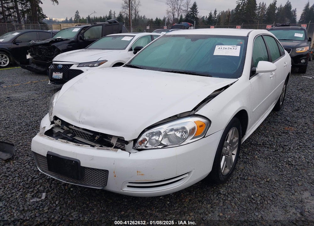 2014 CHEVROLET IMPALA LIMITED LT VIN: 2G1WB5E36E1187642