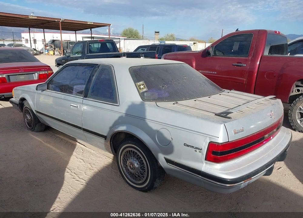 1990 BUICK CENTURY CUSTOM VIN: 3G4AH14N3LS625168
