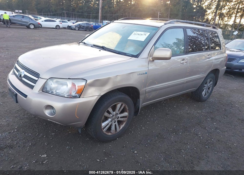 2007 TOYOTA HIGHLANDER HYBRID VIN: JTEEW21A370045298