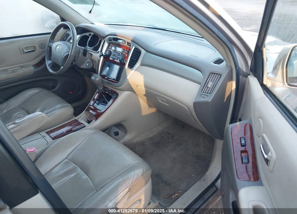 2007 TOYOTA HIGHLANDER HYBRID VIN: JTEEW21A370045298