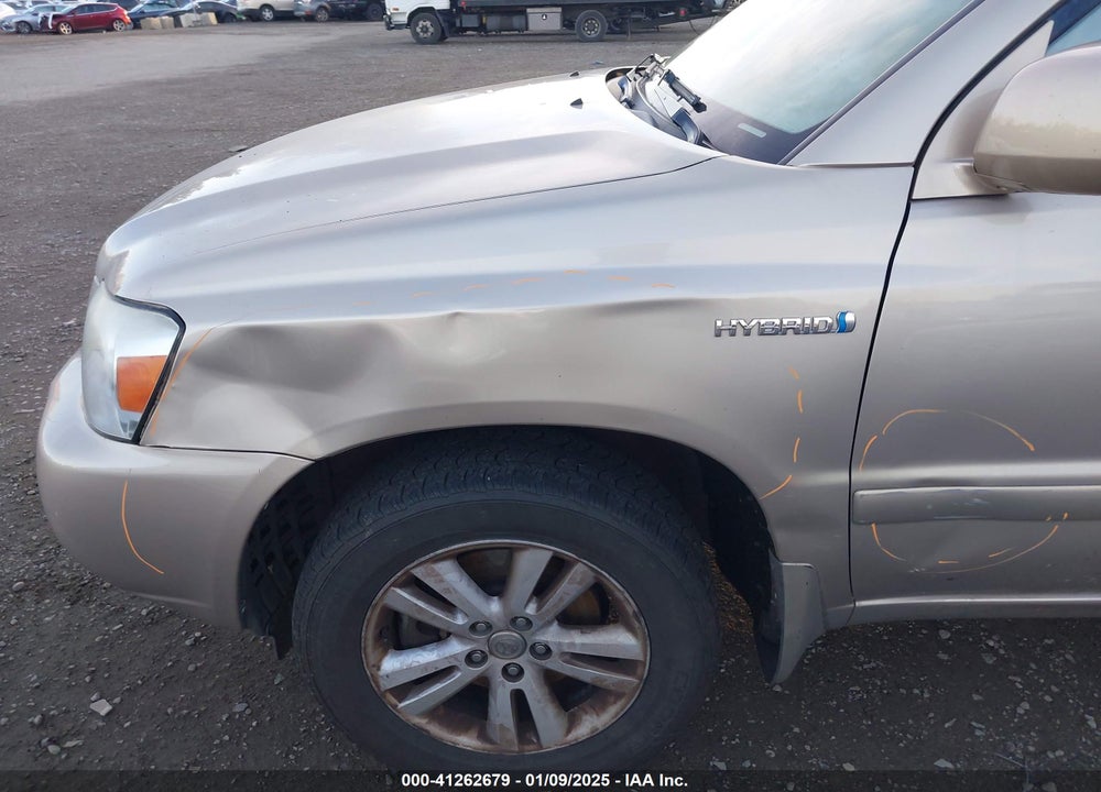 2007 TOYOTA HIGHLANDER HYBRID VIN: JTEEW21A370045298