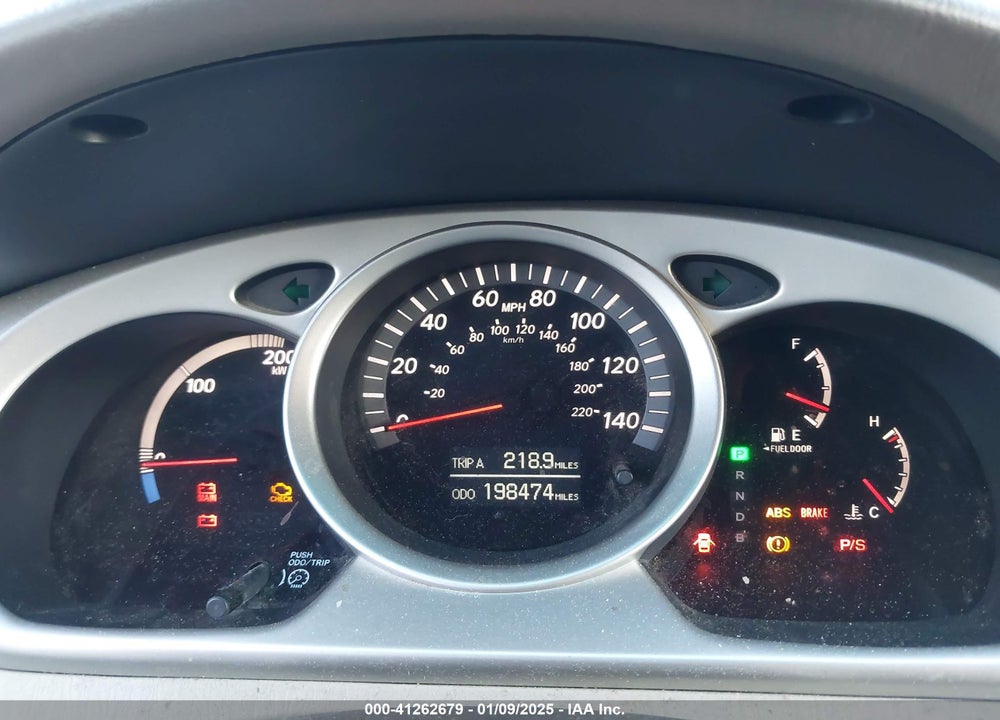 2007 TOYOTA HIGHLANDER HYBRID VIN: JTEEW21A370045298