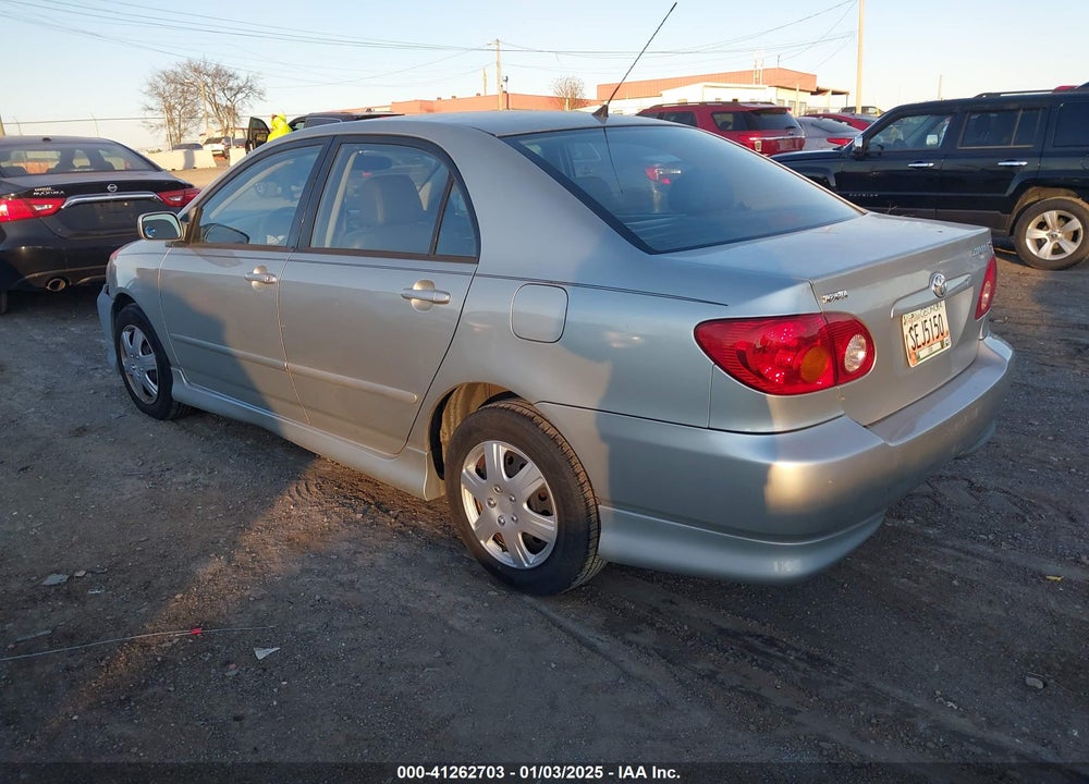 2004 TOYOTA COROLLA S VIN: 1NXBR32E44Z217098