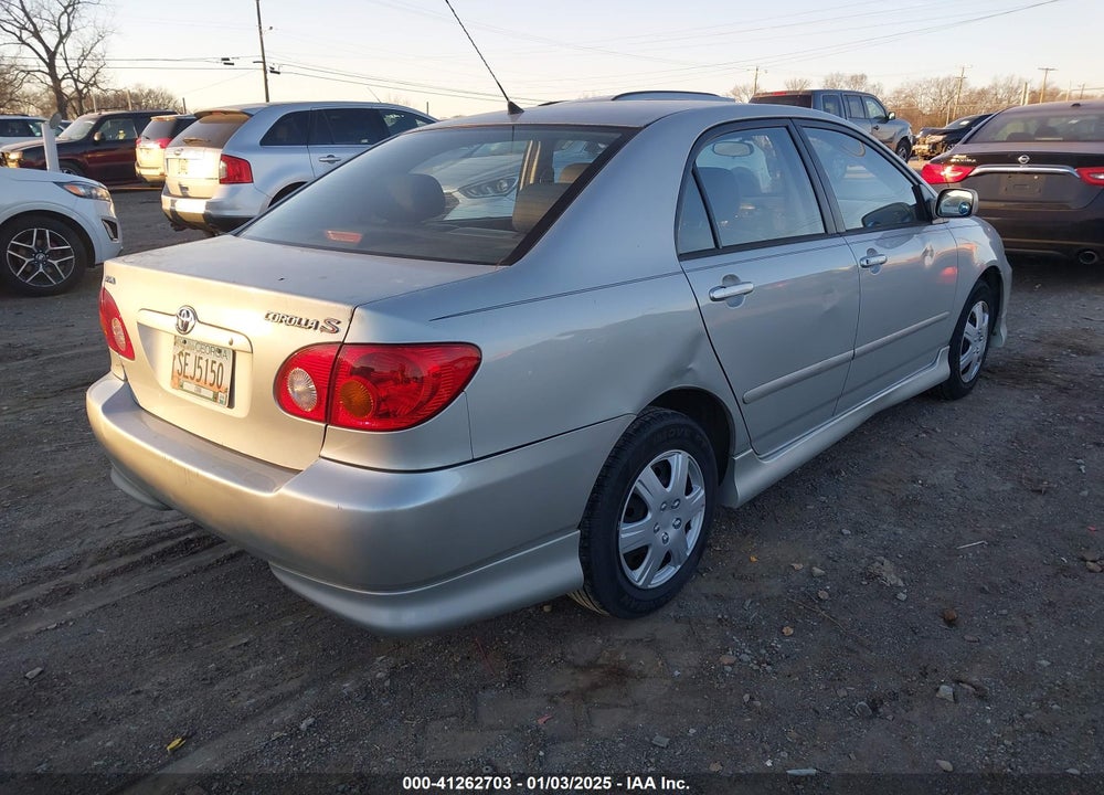 2004 TOYOTA COROLLA S VIN: 1NXBR32E44Z217098