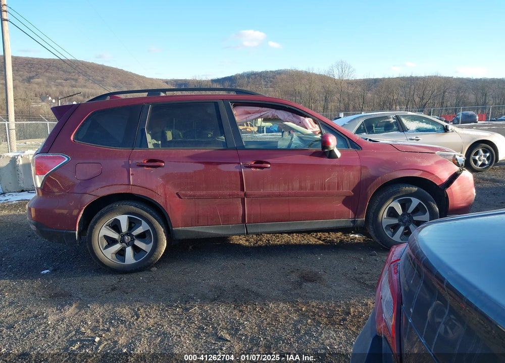 2018 SUBARU FORESTER 2.5I PREMIUM VIN: JF2SJAGC1JH592895