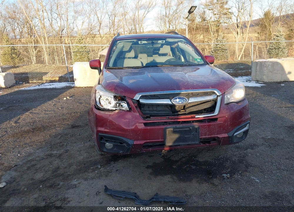 2018 SUBARU FORESTER 2.5I PREMIUM VIN: JF2SJAGC1JH592895