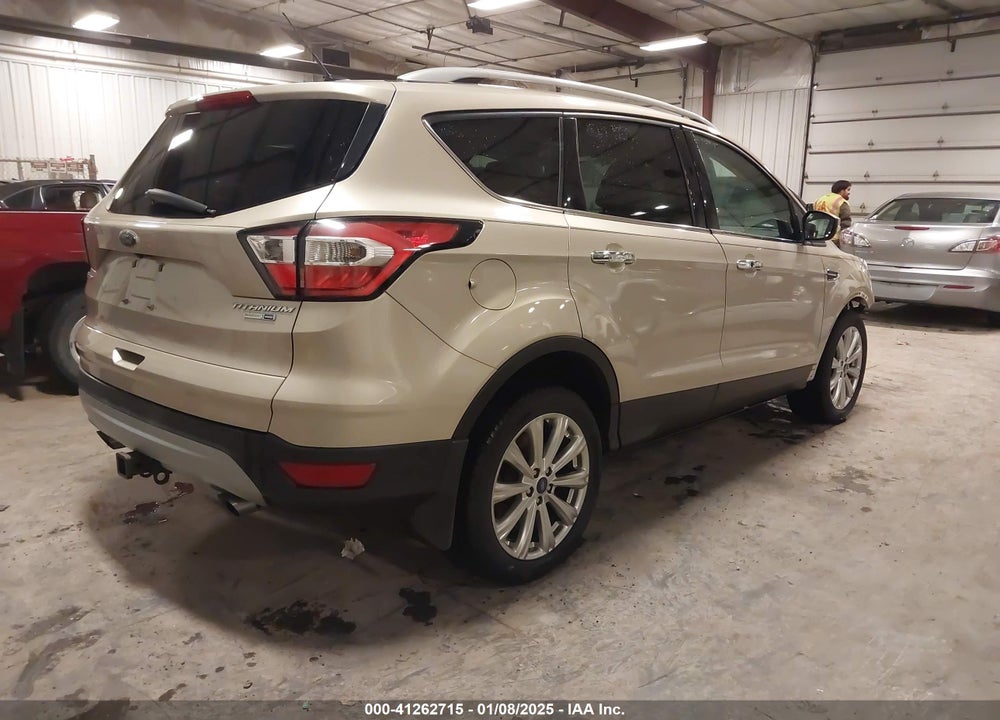 2017 FORD ESCAPE TITANIUM VIN: 1FMCU9J93HUC66941