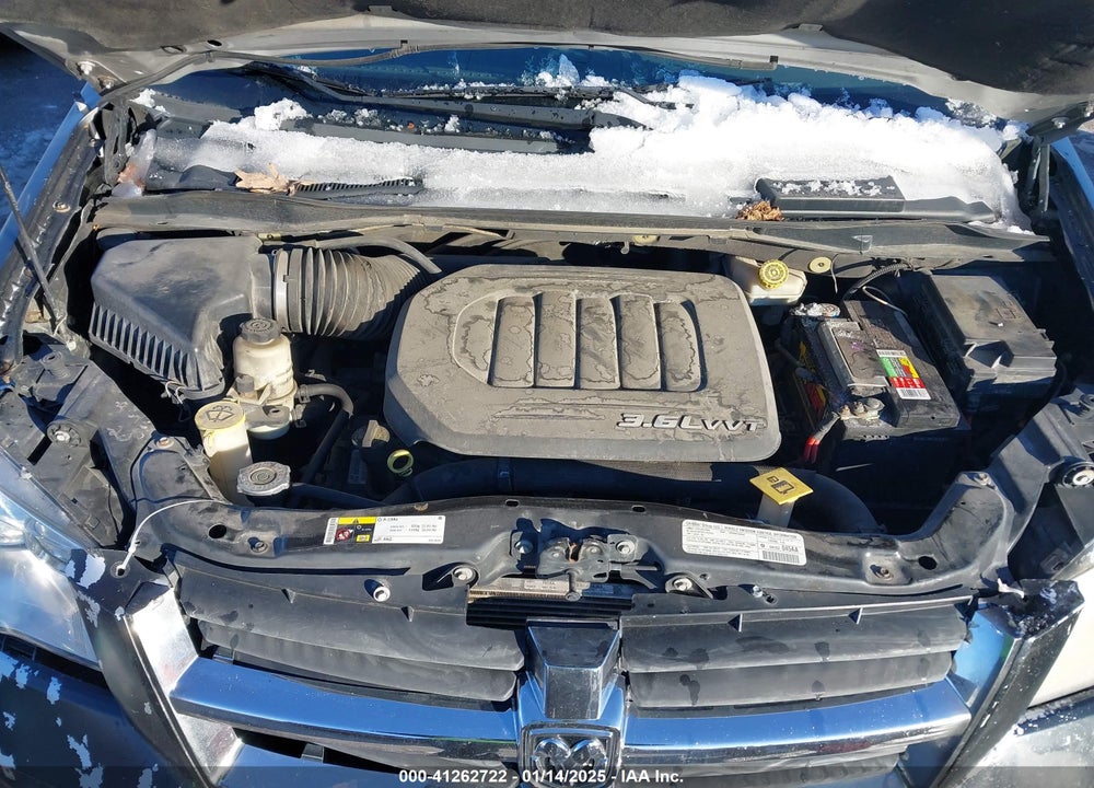 2013 DODGE GRAND CARAVAN SXT VIN: 2C4RDGCG3DR687371