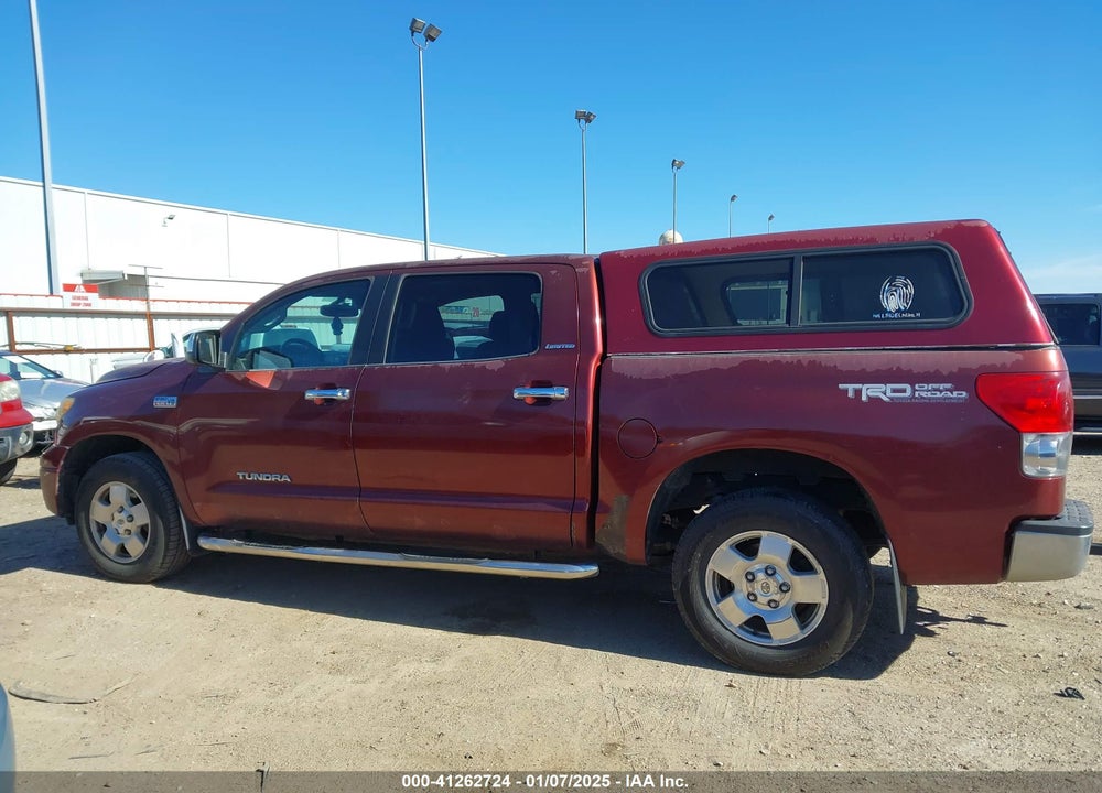 2008 TOYOTA TUNDRA LIMITED 5.7L V8 VIN: 5TFDV58198X065302