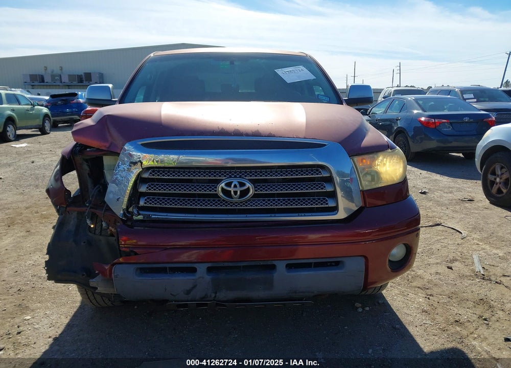 2008 TOYOTA TUNDRA LIMITED 5.7L V8 VIN: 5TFDV58198X065302