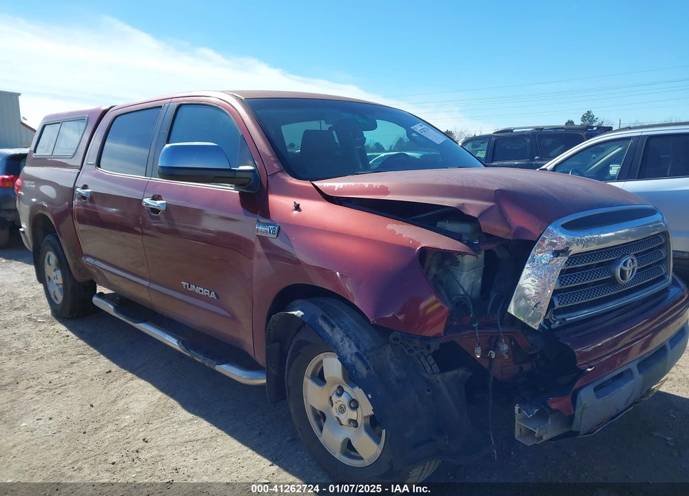 2008 TOYOTA TUNDRA LIMITED 5.7L V8 VIN: 5TFDV58198X065302