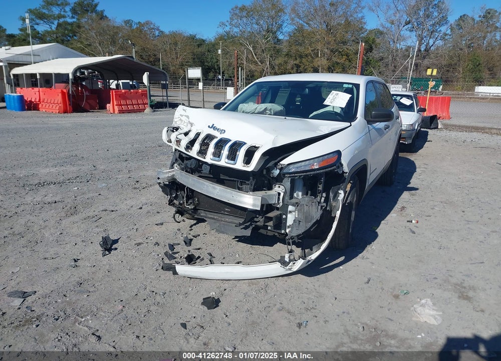 2015 JEEP CHEROKEE SPORT VIN: 1C4PJMAB5FW534829