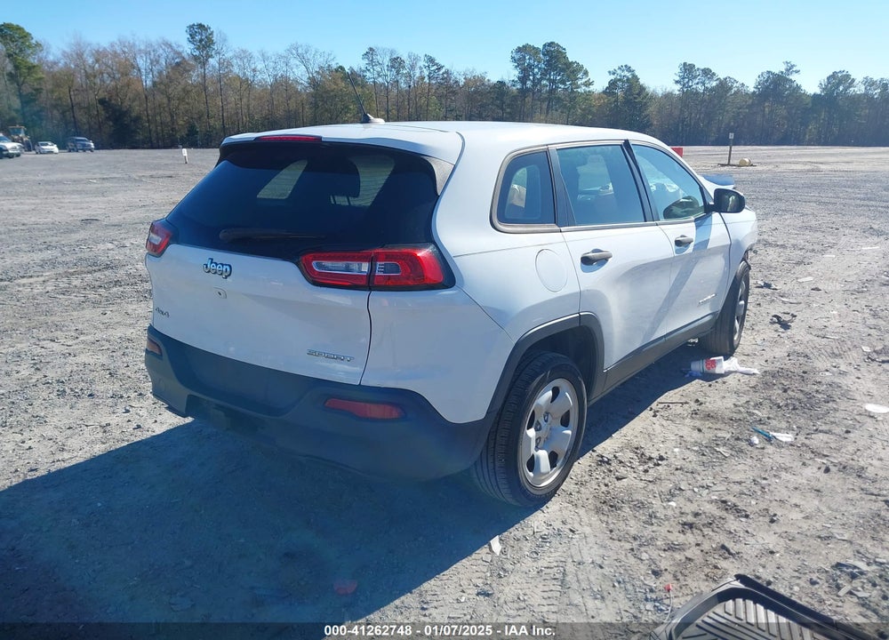 2015 JEEP CHEROKEE SPORT VIN: 1C4PJMAB5FW534829