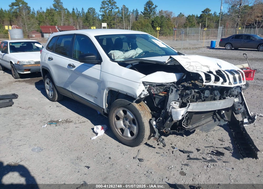 2015 JEEP CHEROKEE SPORT VIN: 1C4PJMAB5FW534829