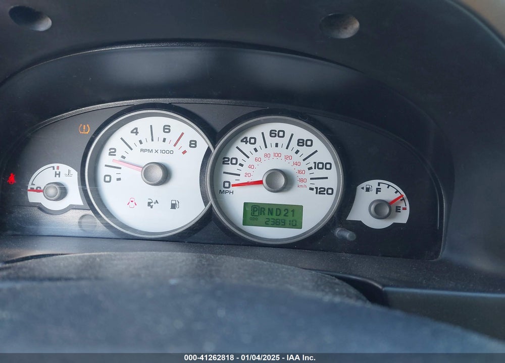 2007 FORD ESCAPE XLS/XLS MANUAL VIN: 1FMYU02Z57KB52532