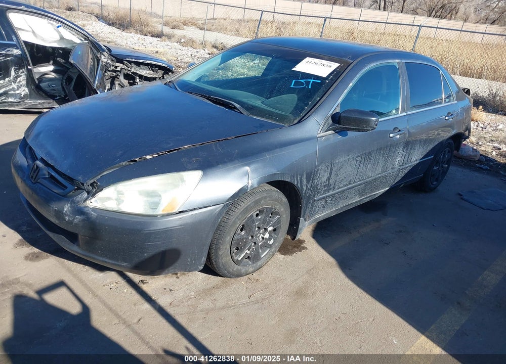 2003 HONDA ACCORD 2.4 LX VIN: 1HGCM563X3A142520