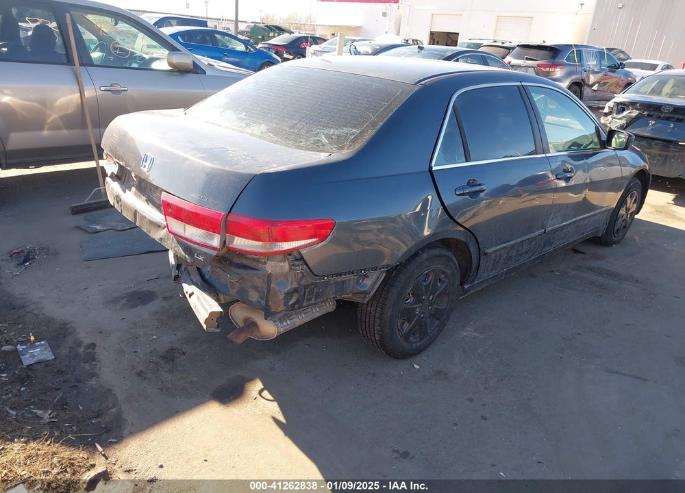 2003 HONDA ACCORD 2.4 LX VIN: 1HGCM563X3A142520