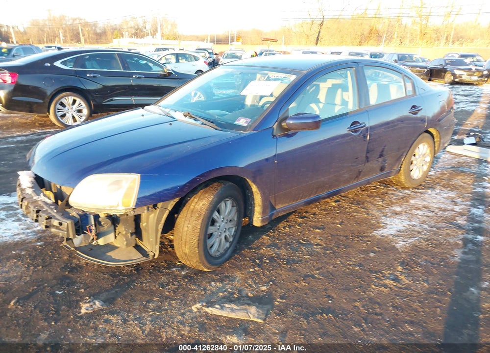 2009 MITSUBISHI GALANT ES/SPORT EDITION VIN: 4A3AB36F19E033260