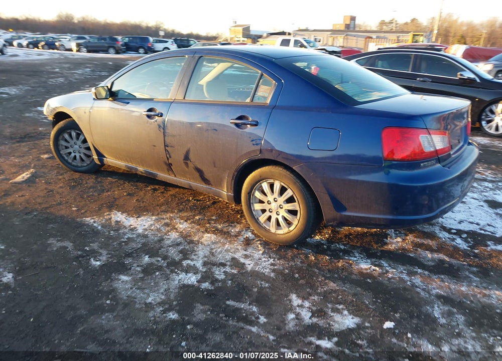2009 MITSUBISHI GALANT ES/SPORT EDITION VIN: 4A3AB36F19E033260
