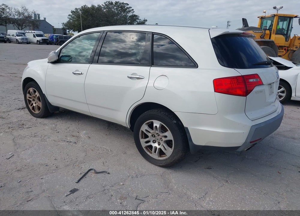 2009 ACURA MDX TECHNOLOGY PACKAGE VIN: 2HNYD28619H519539