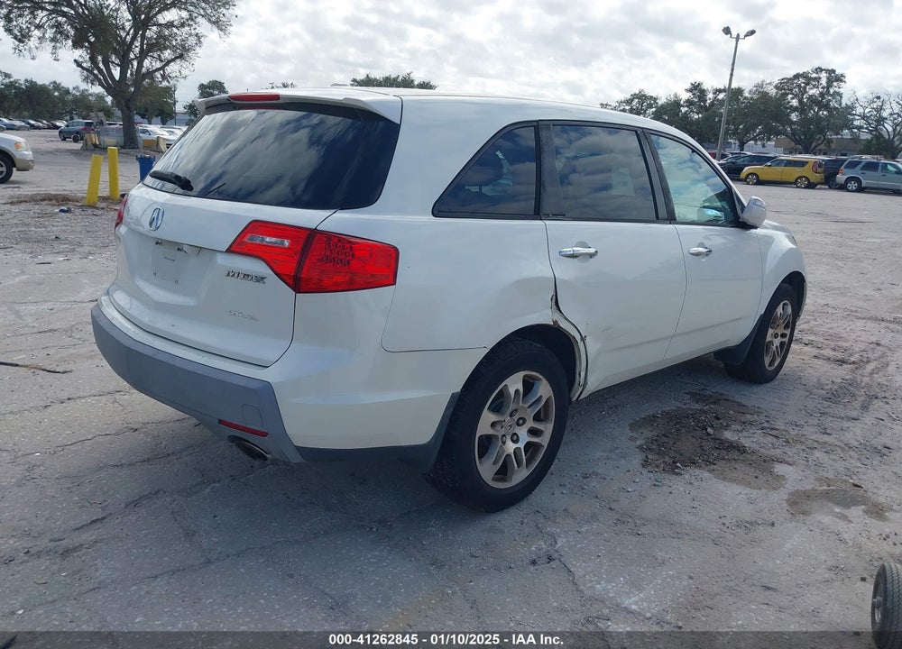 2009 ACURA MDX TECHNOLOGY PACKAGE VIN: 2HNYD28619H519539