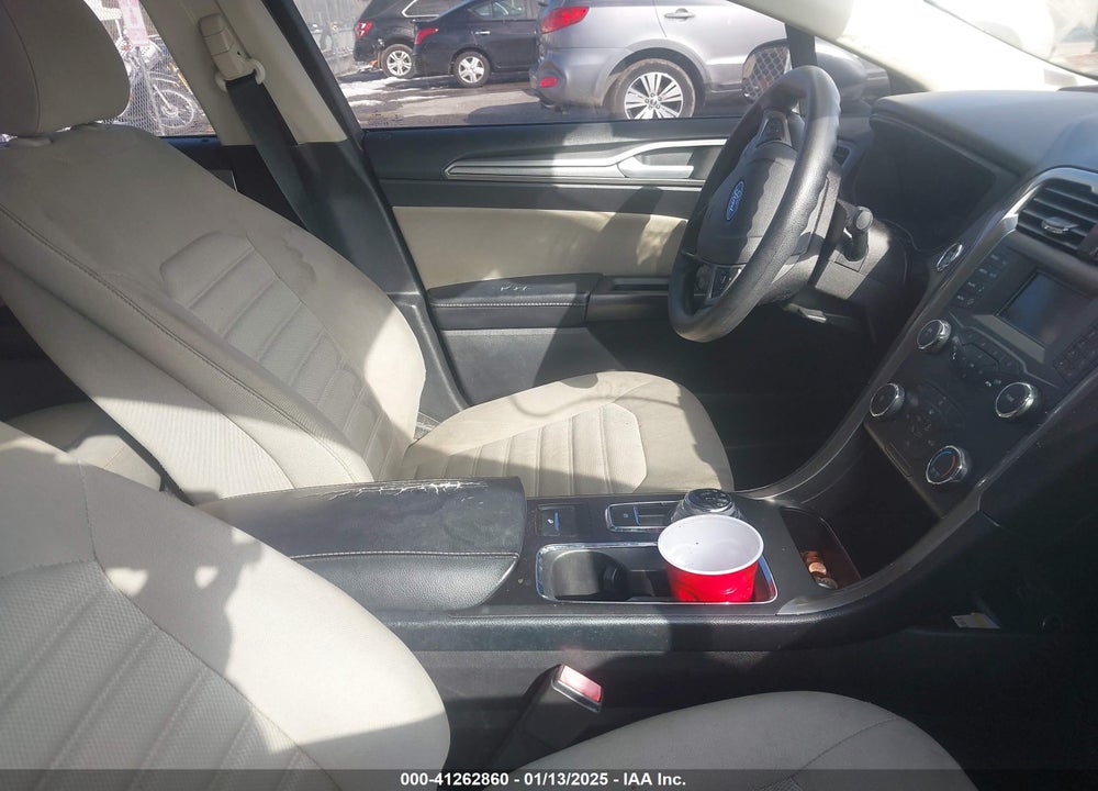 2019 FORD FUSION S VIN: 3FA6P0G7XKR163451