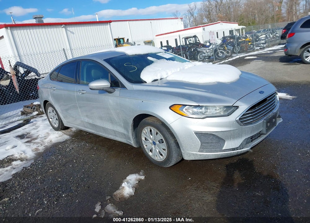 2019 FORD FUSION S VIN: 3FA6P0G7XKR163451
