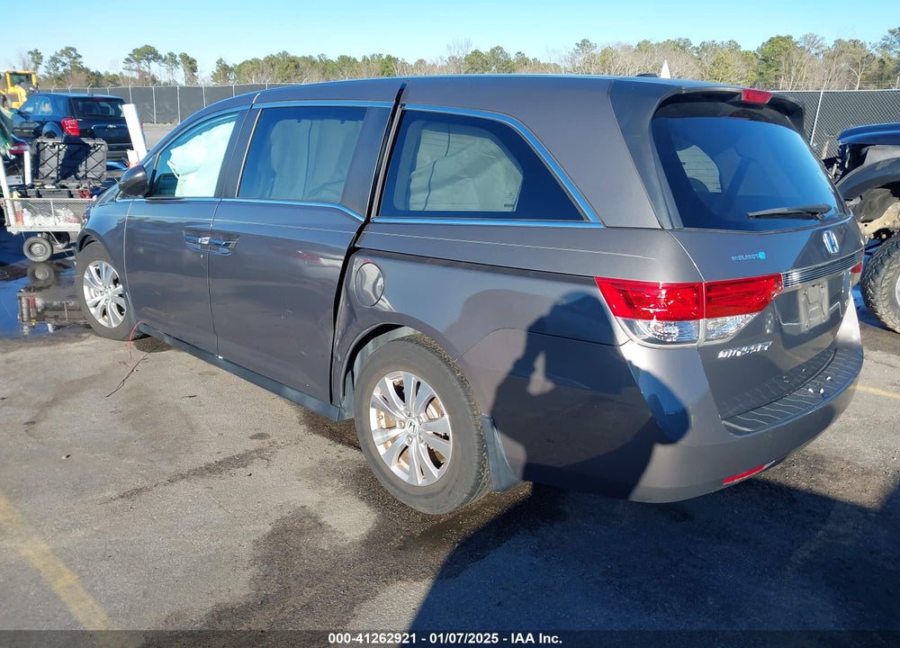 2015 HONDA ODYSSEY EX-L VIN: 5FNRL5H60FB010526