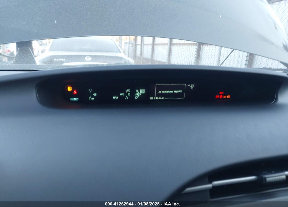 2011 TOYOTA PRIUS VIN: JTDKN3DU4B0257612
