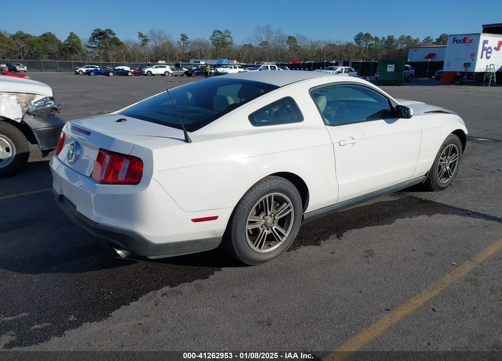 2012 FORD MUSTANG V6 PREMIUM VIN: 1ZVBP8AM0C5212325