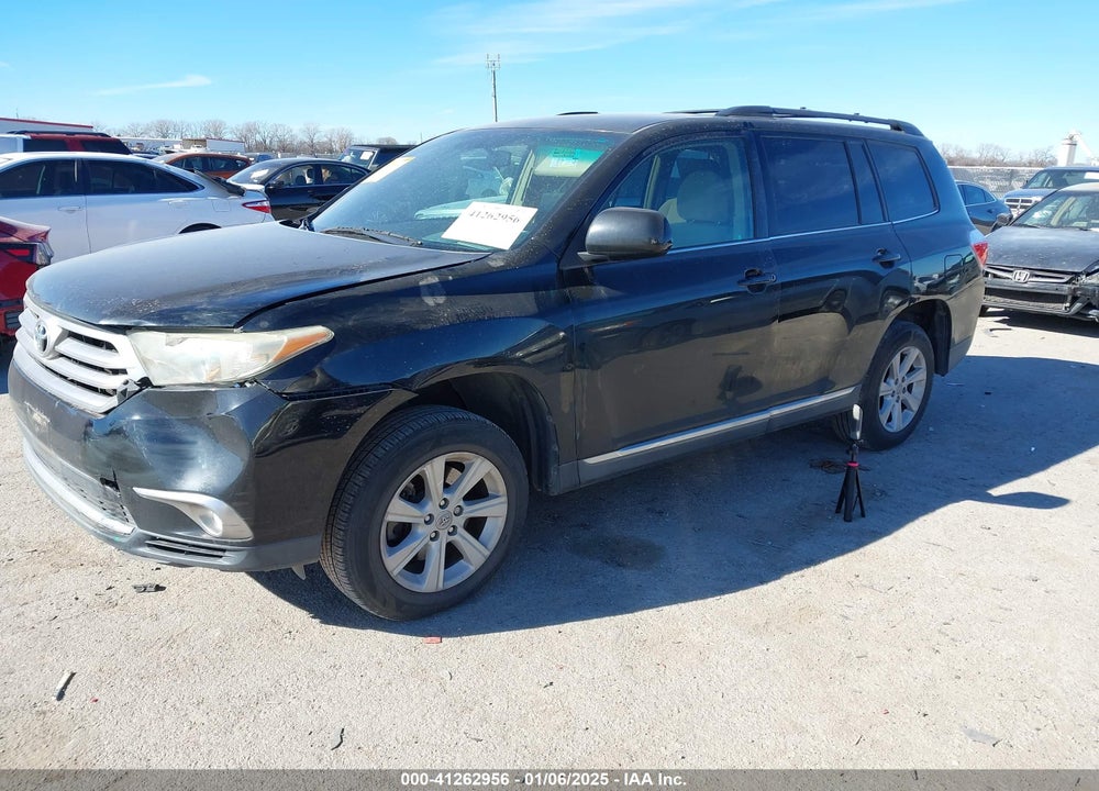 2012 TOYOTA HIGHLANDER SE VIN: 5TDZA3EH6CS029802