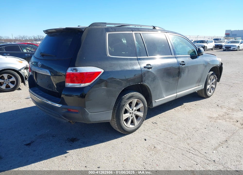 2012 TOYOTA HIGHLANDER SE VIN: 5TDZA3EH6CS029802