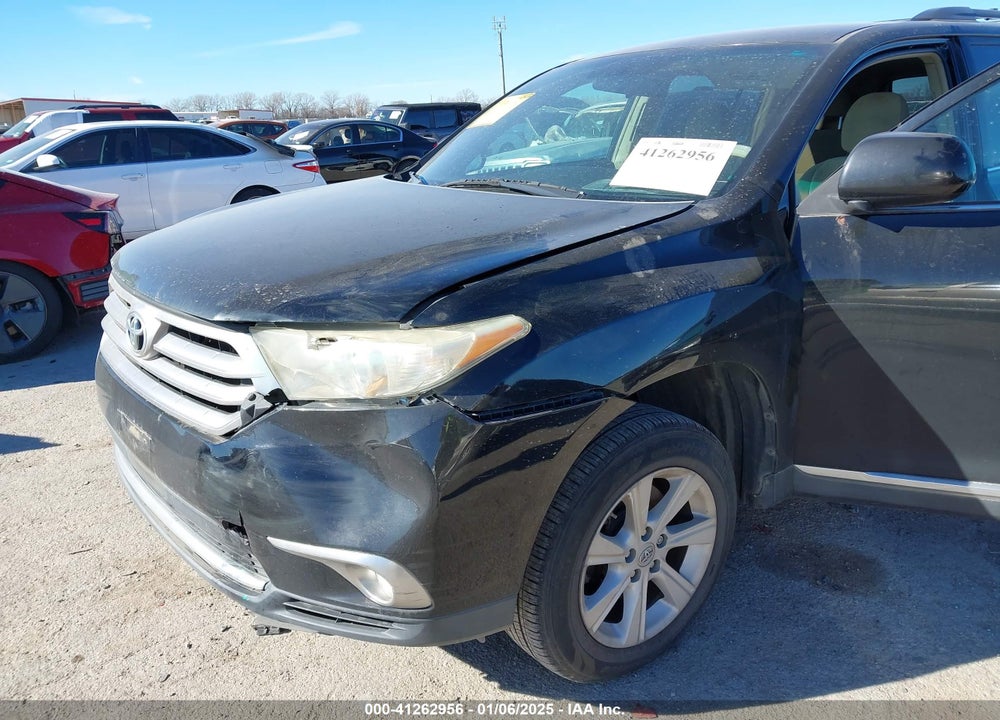 2012 TOYOTA HIGHLANDER SE VIN: 5TDZA3EH6CS029802