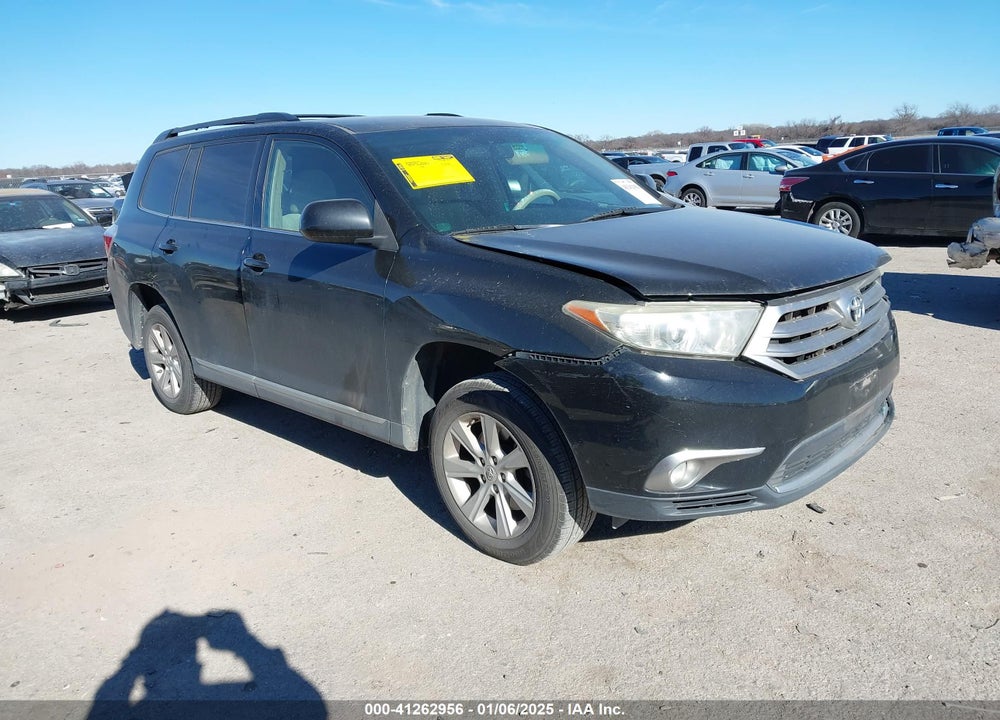 2012 TOYOTA HIGHLANDER SE VIN: 5TDZA3EH6CS029802