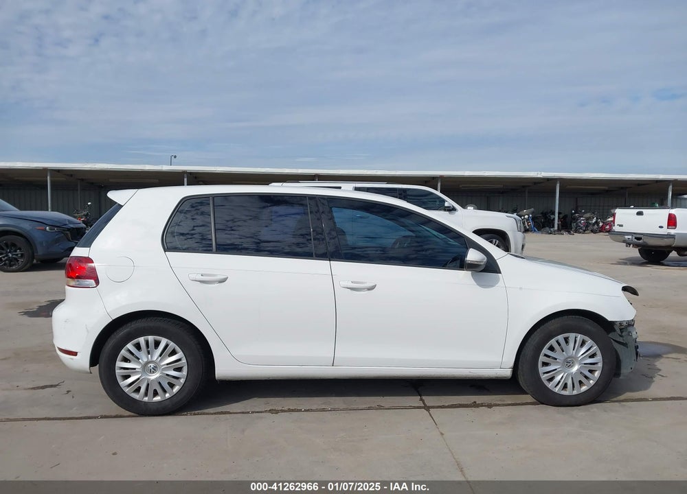 2013 VOLKSWAGEN GOLF 2.5L 4-DOOR VIN: WVWDB7AJ8DW119994