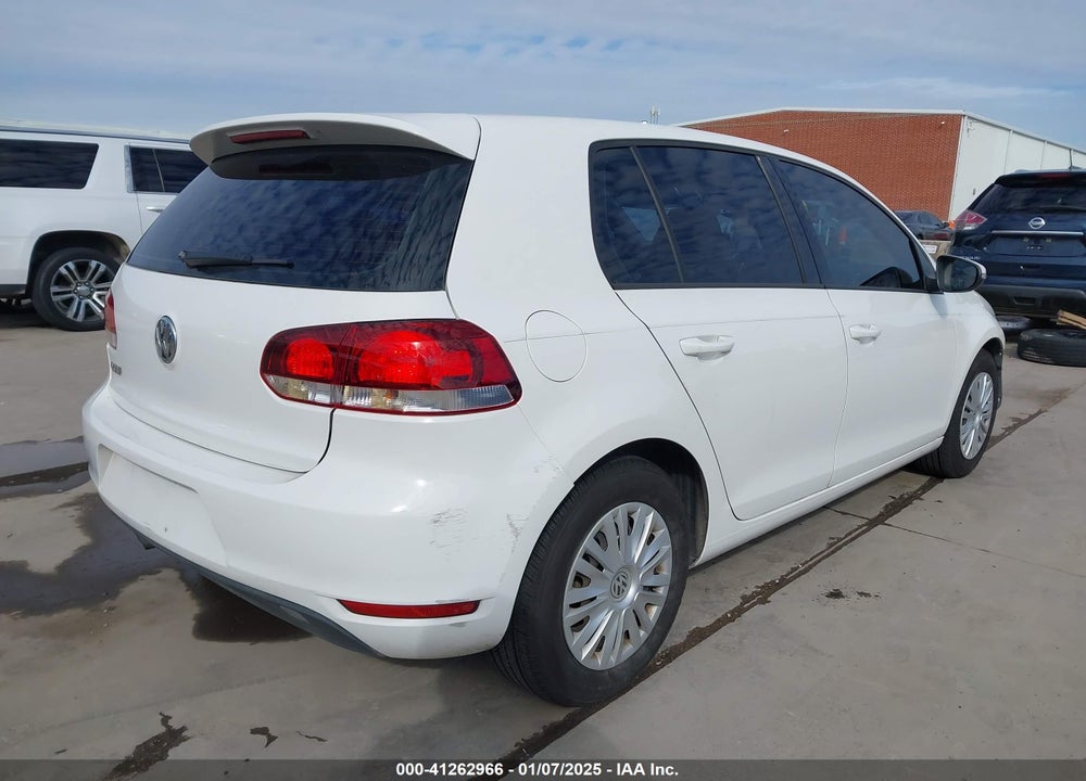 2013 VOLKSWAGEN GOLF 2.5L 4-DOOR VIN: WVWDB7AJ8DW119994