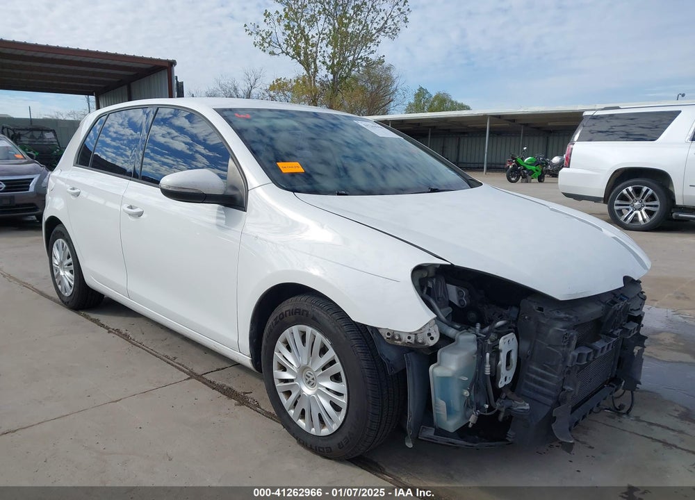 2013 VOLKSWAGEN GOLF 2.5L 4-DOOR VIN: WVWDB7AJ8DW119994