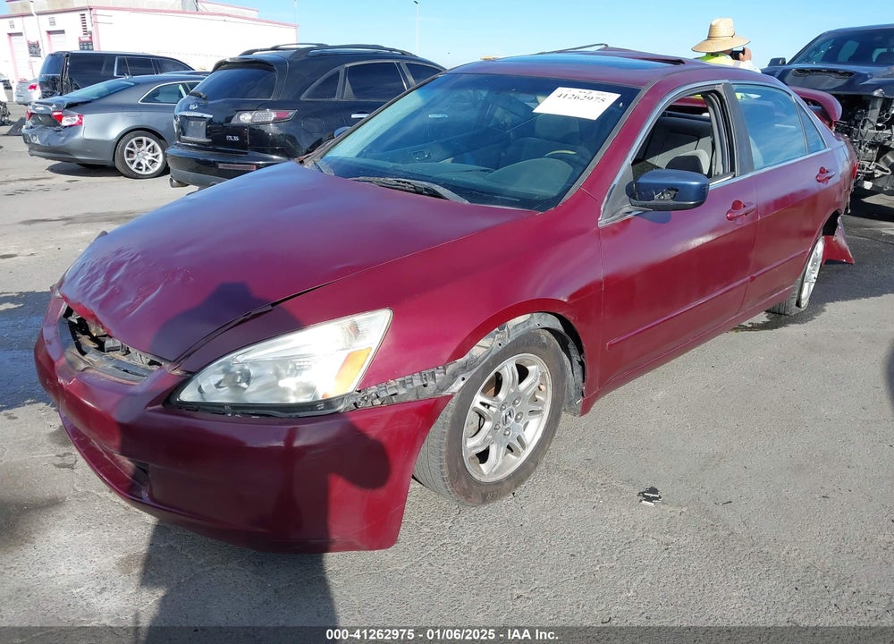 2004 HONDA ACCORD 2.4 EX VIN: JHMCM56654C004199