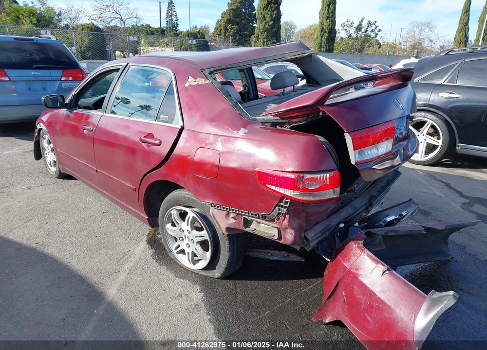 2004 HONDA ACCORD 2.4 EX VIN: JHMCM56654C004199