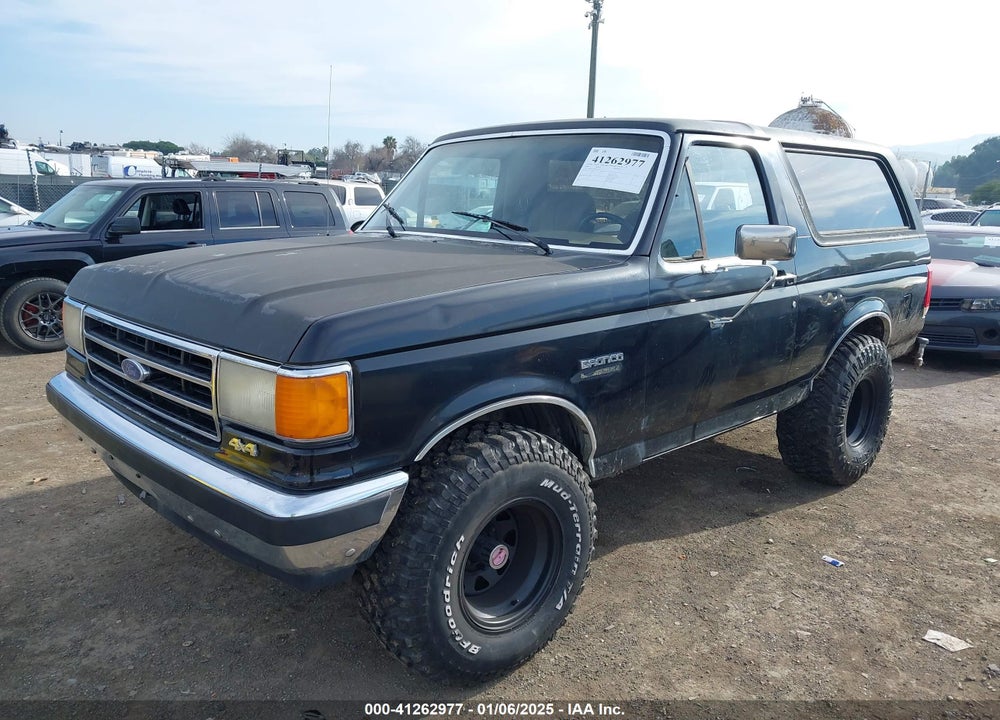 1988 FORD BRONCO U100 VIN: 1FMEU15H6JLA60116