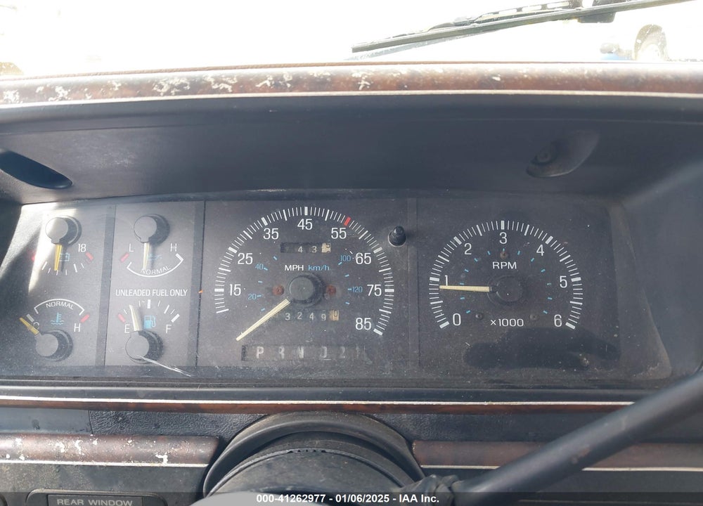 1988 FORD BRONCO U100 VIN: 1FMEU15H6JLA60116