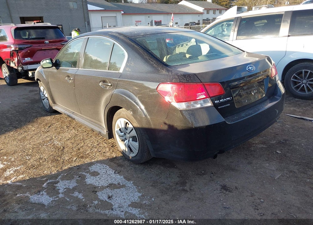 2011 SUBARU LEGACY VIN: 4S3BMAA60B1250440