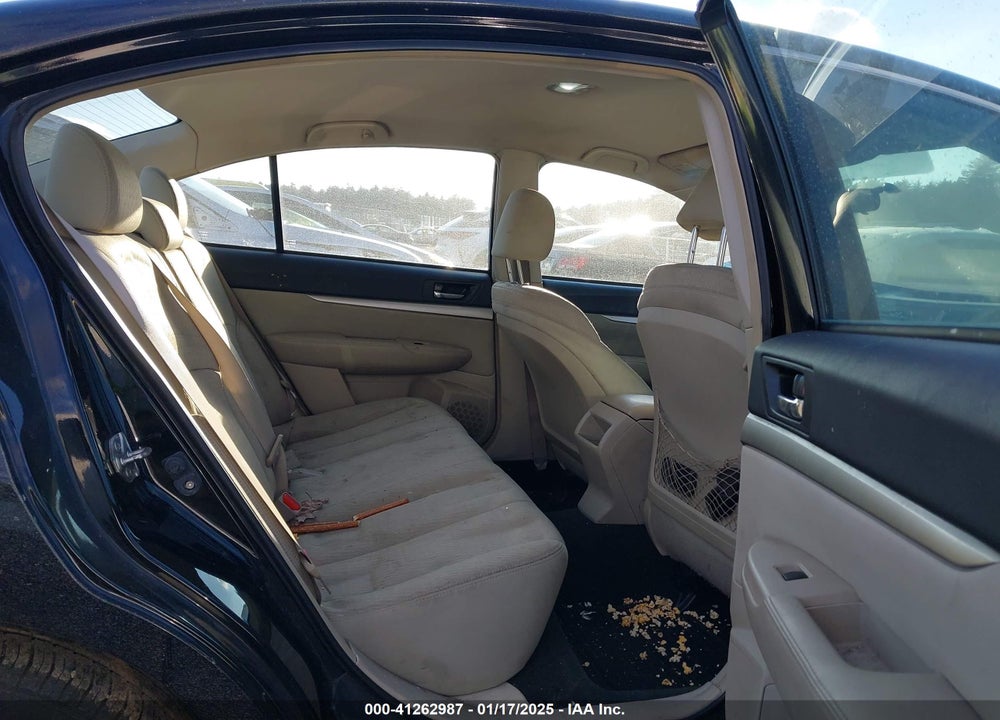 2011 SUBARU LEGACY VIN: 4S3BMAA60B1250440