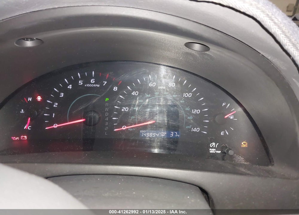 2007 TOYOTA CAMRY LE VIN: 4T1BE46K77U181087