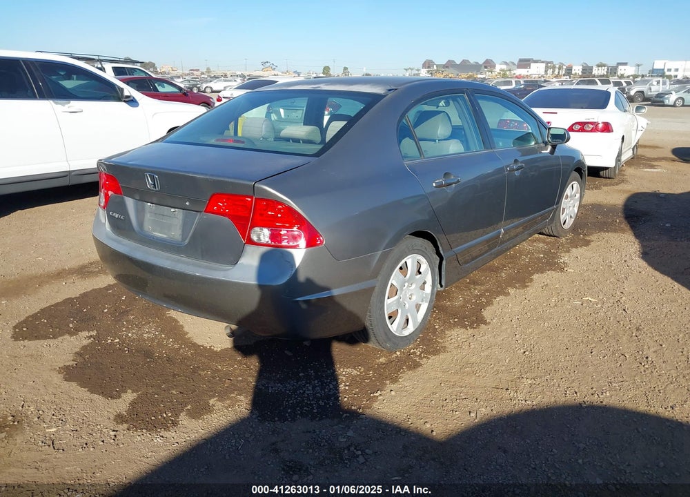 2006 HONDA CIVIC LX VIN: 1HGFA155X6L147324