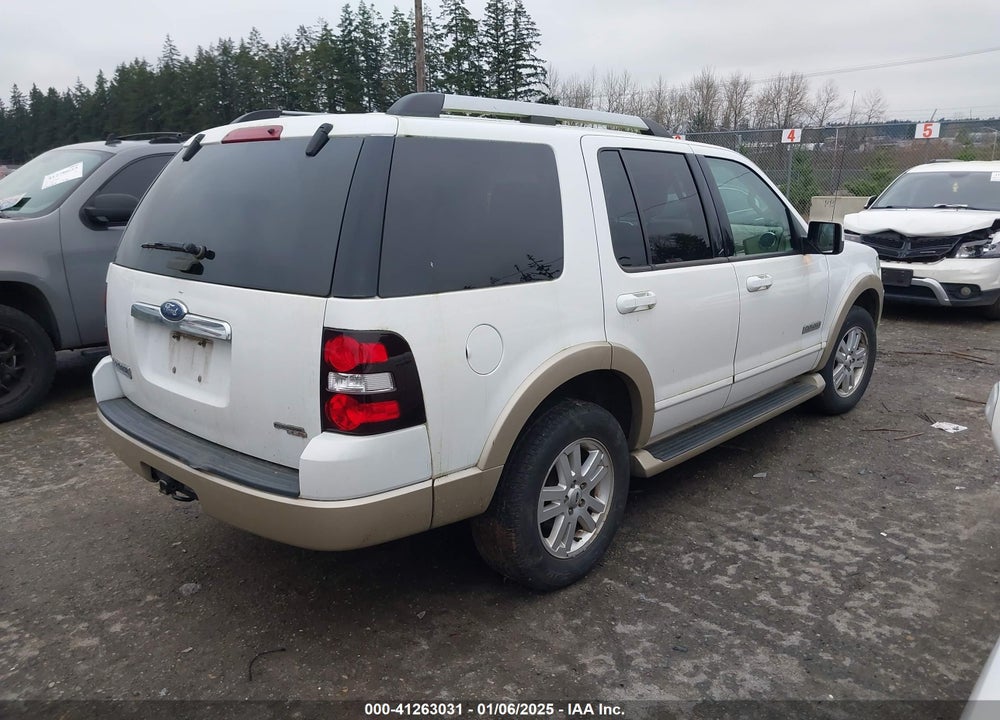 2007 FORD EXPLORER EDDIE BAUER VIN: 1FMEU74E37UB03887