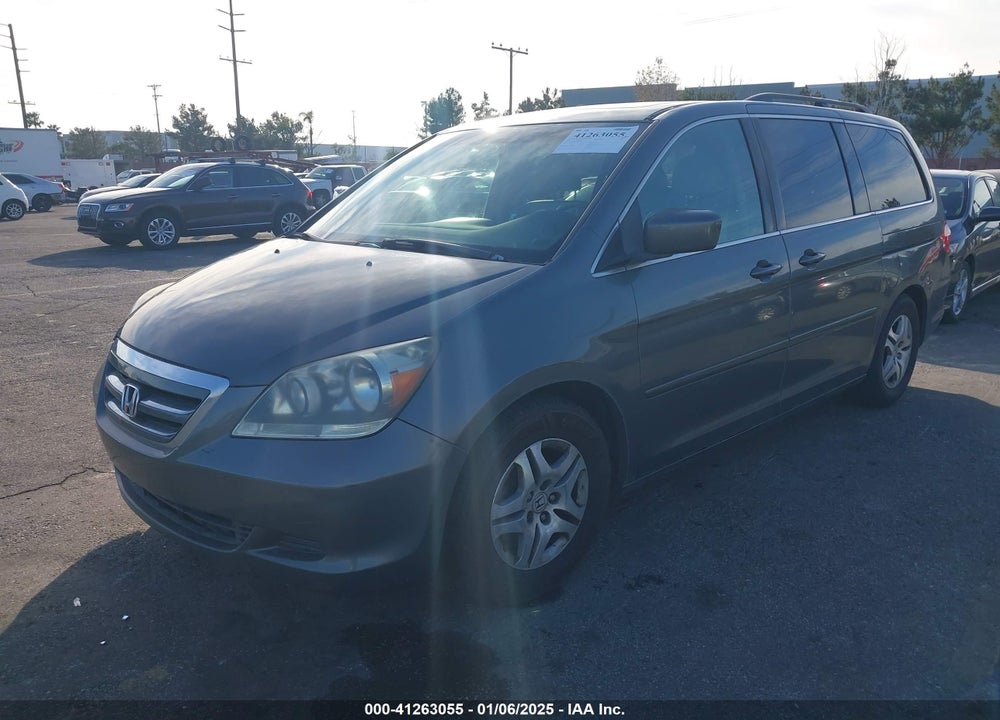 2007 HONDA ODYSSEY EX-L VIN: 5FNRL38717B079174