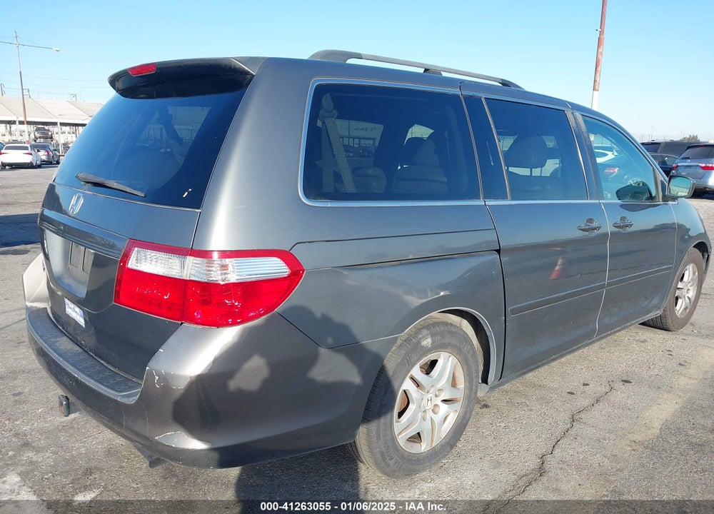 2007 HONDA ODYSSEY EX-L VIN: 5FNRL38717B079174